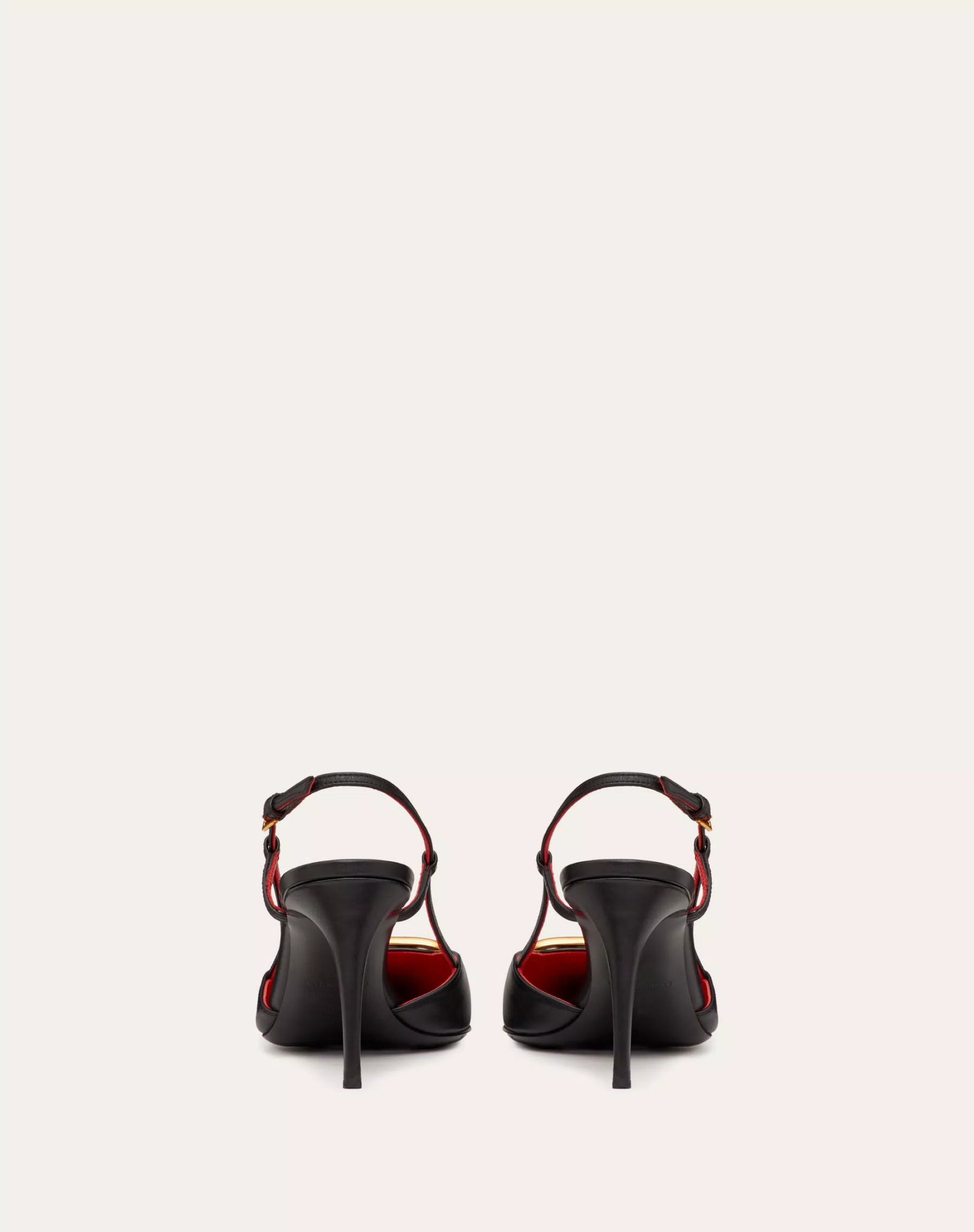 VLOGO SIGNATURE CALFSKIN SLINGBACK PUMP 80MM / 3.15 IN.